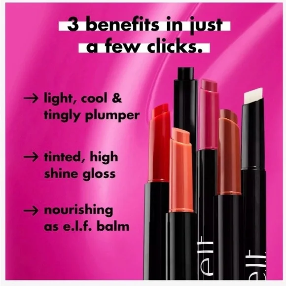NEW Elf Pout Clout Lip Plumping Pens - 5 piece bundle (make me an offer) - Picture 4 of 12